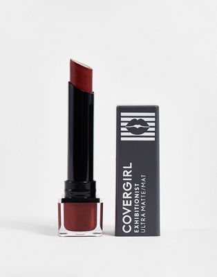 CoverGirl Exhibitionist 24HR Ultra-Matte Lipstick in Soloist-Red