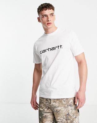 Carhartt WIP Script t-shirt in white