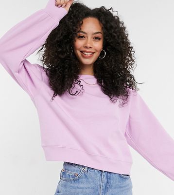 New Look Tall sweatshirt in lilac-Purple