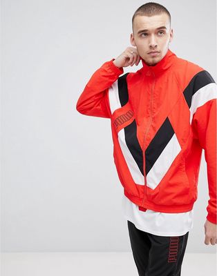 Puma Heritage Jacket In Red 57500242