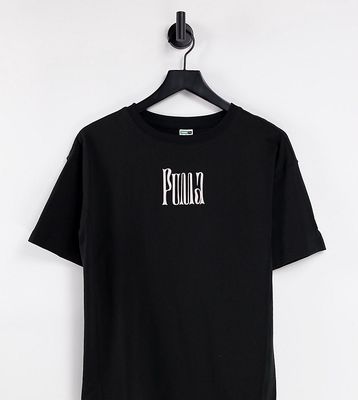 Puma downtown t-shirt in black