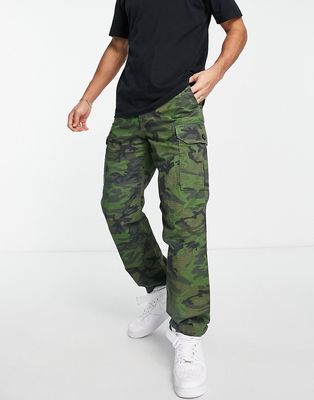 The North Face M66 cargo pants in green camo