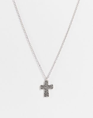 Classics 77 large cross pendant in silver