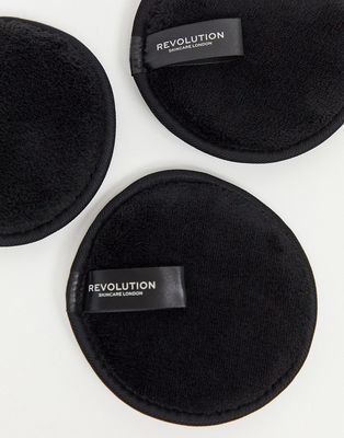 Revolution Skincare Reusable Face Cleansing Cushions-No color
