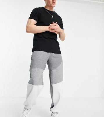 Puma Convey logo sweatpants in multi gray exclusive to ASOS-Grey