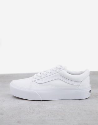 Vans Old Skool sneakers in white