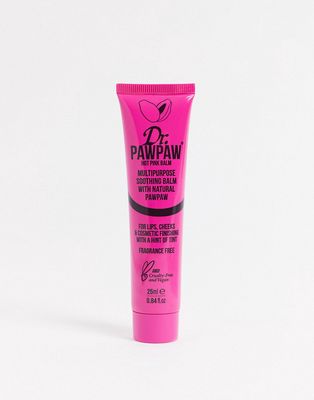 Dr. PAWPAW Tinted Hot Pink Multipurpose Balm 25ml-Clear