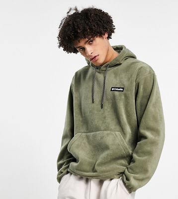 Columbia Backbowl hoodie in green Exclusive to ASOS