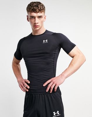 Under Armour Training heatgear t-shirt in black