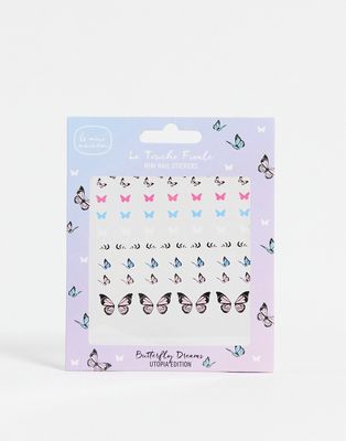 Le Mini Macaron Butterfly Dreams Utopia Edition - Mini Nail Stickers-Multi