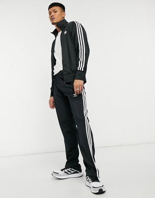 adidas Originals adicolor Firebird three stripe sweatpants in black