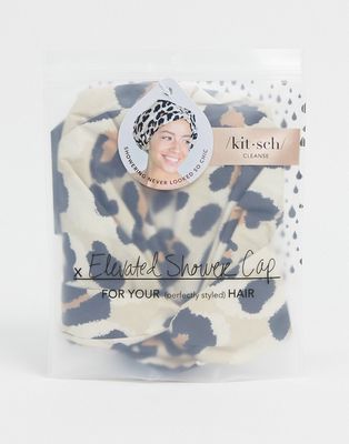 Kitsch Luxe Shower Cap - Leopard-No color