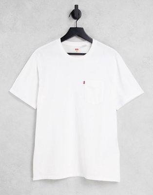 Levi's pocket T-shirt in white