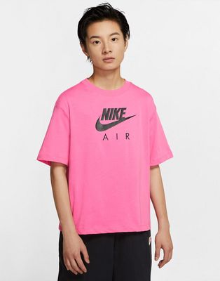 Nike Air boyfriend t-shirt in pink