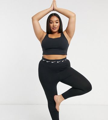 Nike Yoga Plus Luxe crop bra in black