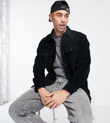 Levi's cord shirt in black with pockets exclusive to ASOS
