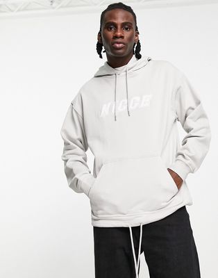 Nicce Force oversized hoodie in gray