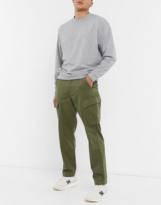 Levi's XX taper cargo II with pockets in olive green