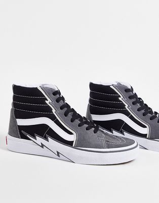 Vans SK8-Hi Bolt sneakers in pewter gray