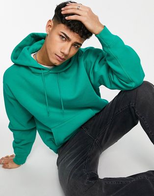 Levi's Skate hoodie with logo in green