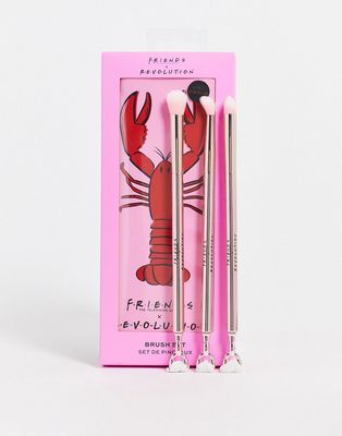 Revolution X Friends Lobster Brush Set-No color