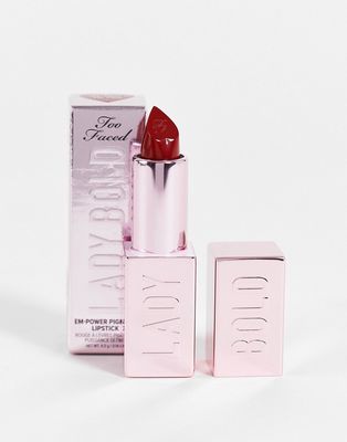 Too Faced Lady Bold EM-POWER Lipstick - Be True To You-Pink