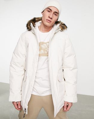 The North Face McMurdo parka jacket in white