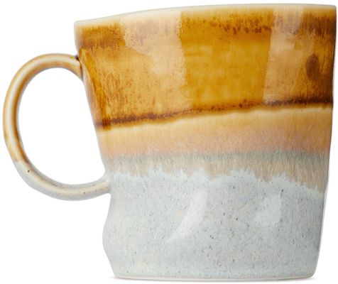 SGW Lab Brown & Off-White Distorted YT011 Mug