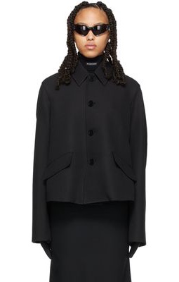Balenciaga Black Deconstructed Jacket