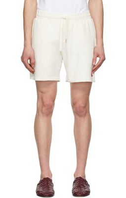 Casablanca Off-White Organic Cotton Shorts