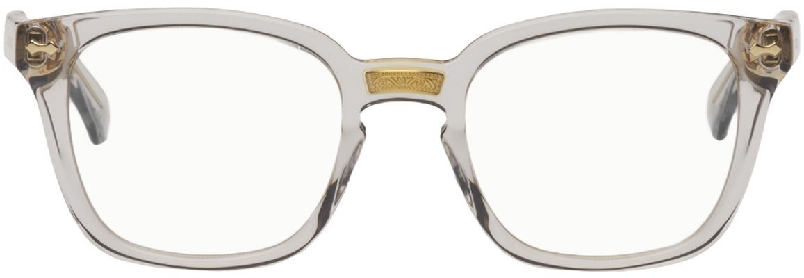 Gucci Transparent Rectangular Glasses