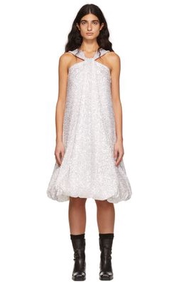 We11done White Sequin Dress