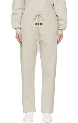 Essentials Beige Relaxed Lounge Pants
