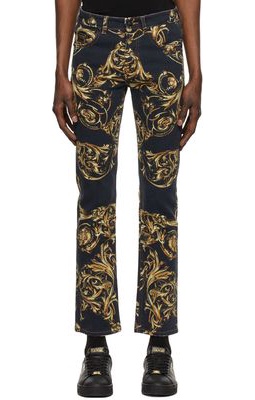 Versace Jeans Couture Black Garland Jeans