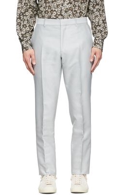 TOM FORD Grey Wool Trousers