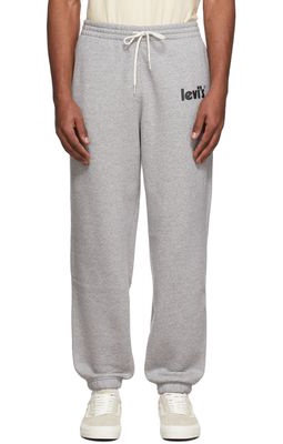 Levi's Grey Graphic Lounge Pants