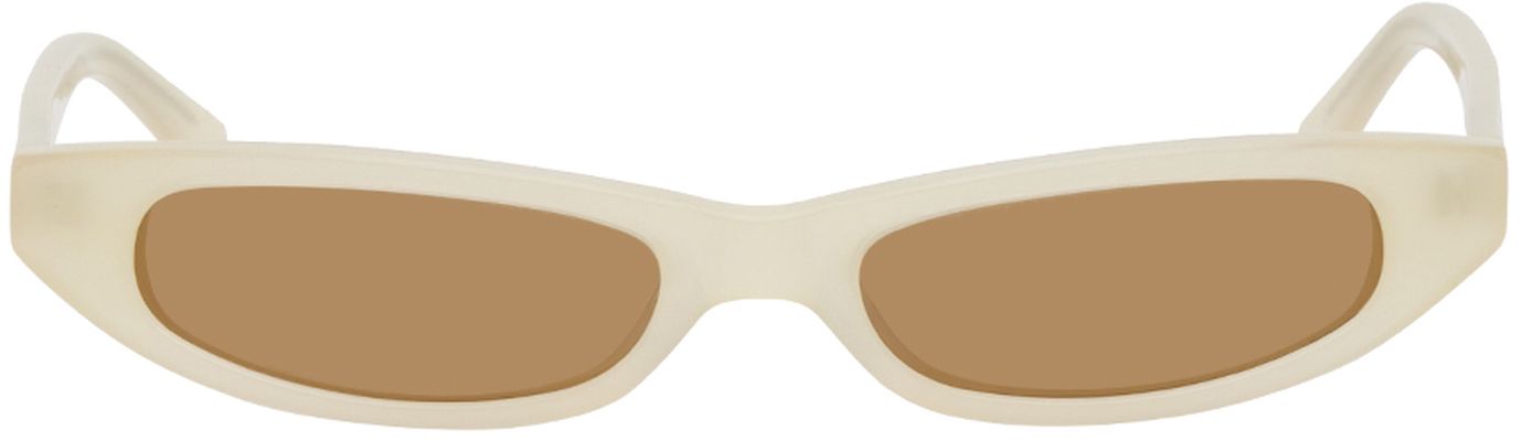 DMY by DMY White Reese Sunglasses