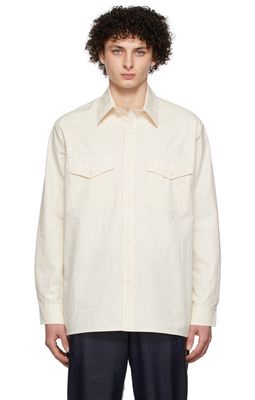 Nanushka Off-White Zander Shirt