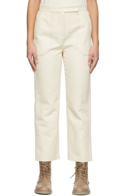 Max Mara Off-White Alete Trousers