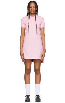 Thom Browne Pink Classic Polo Dress