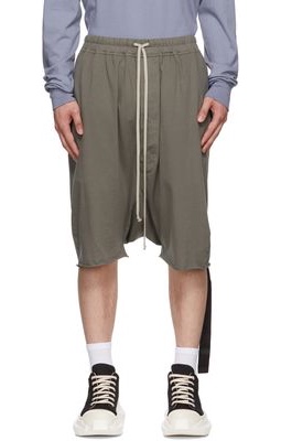 Rick Owens Drkshdw Taupe Pods Shorts