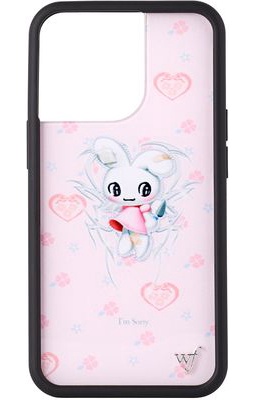 I'm Sorry by Petra Collins SSENSE Exclusive Pink Wildflower Edition Style iPhone 13 Pro Phone Case