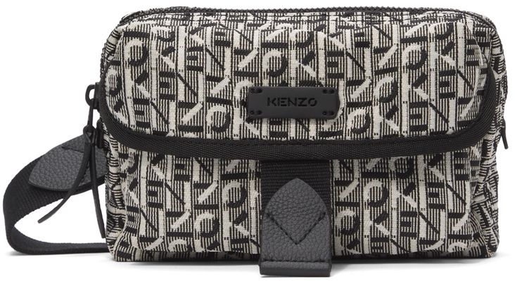 Kenzo Grey Courier Mini Bag