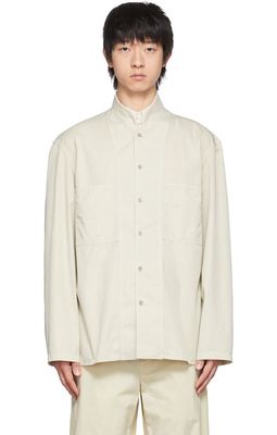 Lemaire Off-White Cotton Shirt