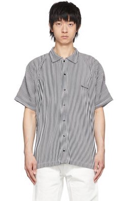 Y/Project Black & White Polyester Shirt