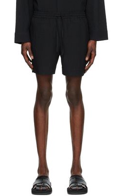 LE17SEPTEMBRE SSENSE Exclusive Black Easy Shorts