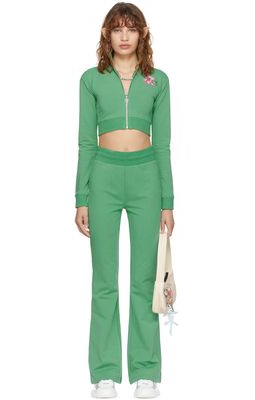 I'm Sorry by Petra Collins SSENSE Exclusive Green Anna Track Suit