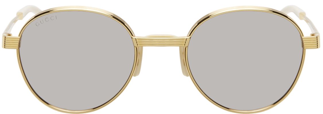 Gucci Gold Mirrored GG0872S Sunglasses