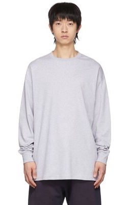 WARDROBE. NYC Grey Cotton T-Shirt