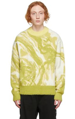 Feng Chen Wang Green Landscape Sweater
